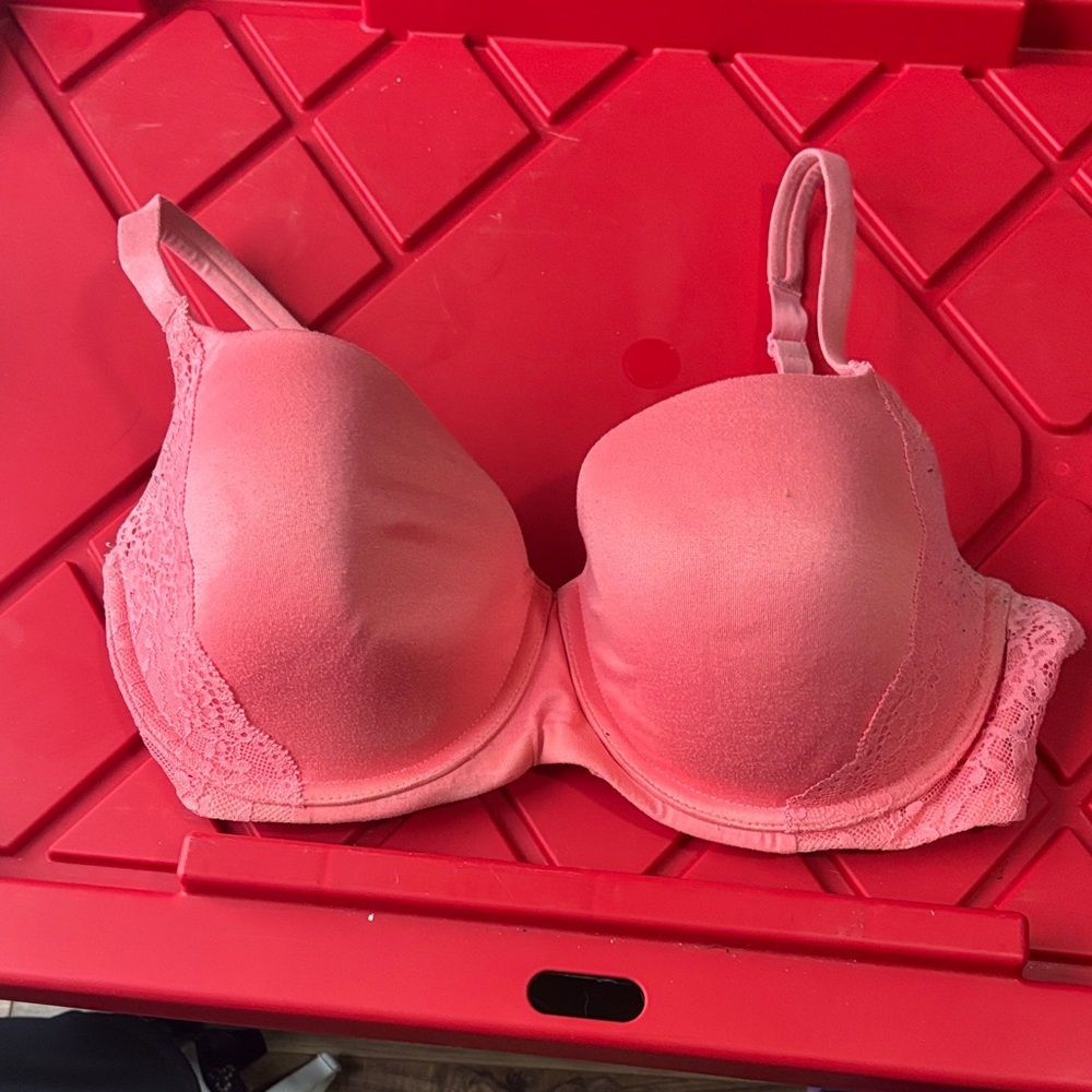 Secret Treasures Coral Lace Bra